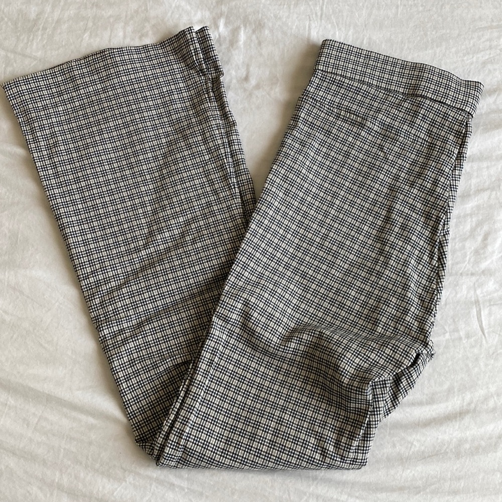 Zara crop flared pants
